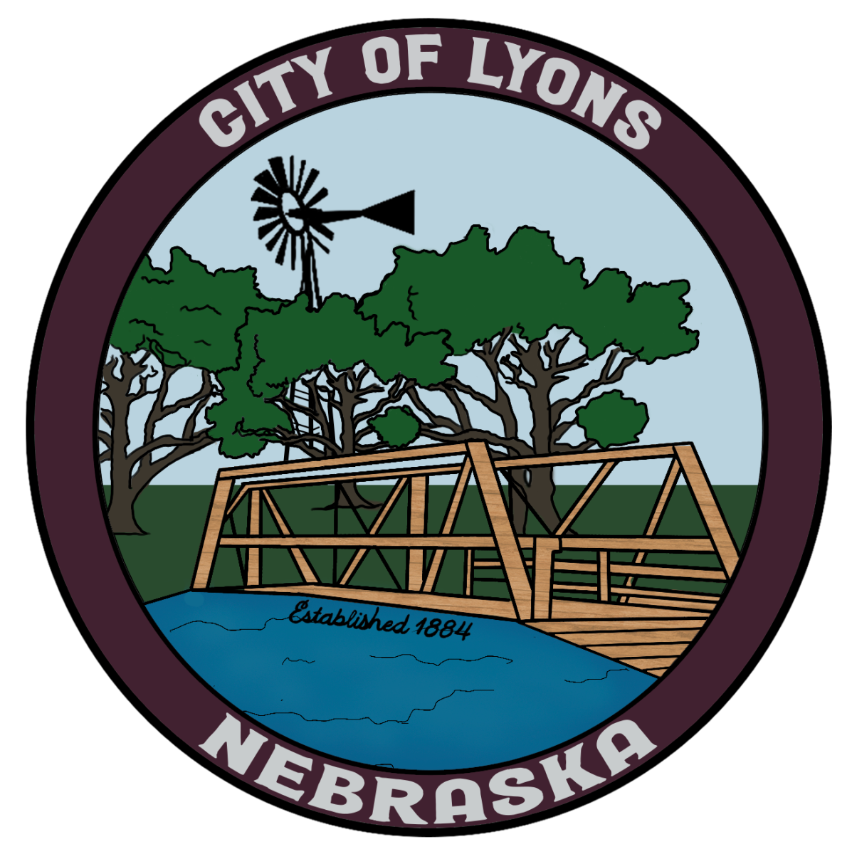 CITY OF LYONS LOGO