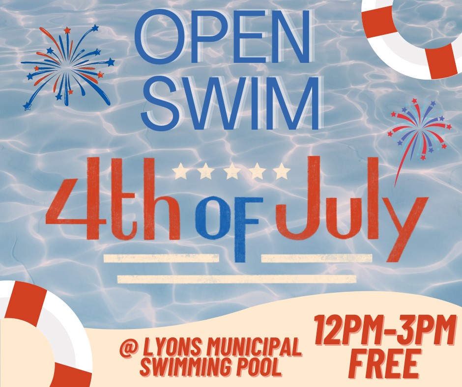 Open Swim 4th of July